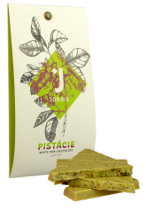 White 40% Chocolate with Pistachios