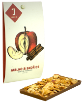 Milk 47% Chocolate  with Apple and Cinnamon 50g