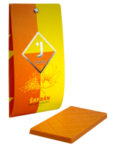 Bílá čokoláda 40 % se šafránem 50 g